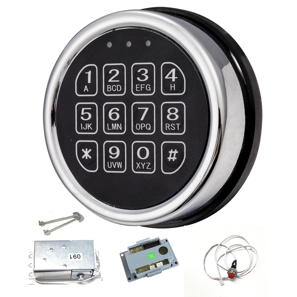 Electronic Safe Keypad Gun Safe Lock Gun Safe Lock Replacement 2 User ...