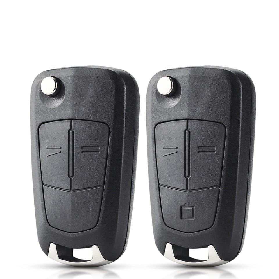 Flip Remote Folding Car Key Cover Fob Case Shell For Vauxhall Opel Astra H  Corsa D Vectra C Zafira Astra Vectra Signum - WAH LIN PARTS